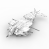 armoureddropship-科技-航天卫星-VR/AR模型-3D城