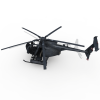 攻击型小鸟-飞机-军事飞机-VR/AR模型-3D城