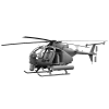 攻击型小鸟-飞机-军事飞机-VR/AR模型-3D城