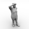 妇女-角色人体-女人-VR/AR模型-3D城