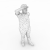 妇女-角色人体-女人-VR/AR模型-3D城