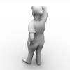 妇女-角色人体-女人-VR/AR模型-3D城