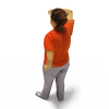 妇女-角色人体-女人-VR/AR模型-3D城