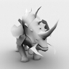 骑兽 -角色人体-角色-VR/AR模型-3D城