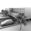 现代风格别墅-建筑-住宅-VR/AR模型-3D城