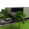 现代风格别墅-建筑-住宅-VR/AR模型-3D城