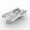 导弹-VR/AR模型-3D城