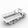 Military Truck-汽车-重型车-VR/AR模型-3D城