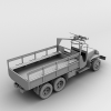 Military Truck-汽车-重型车-VR/AR模型-3D城