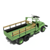 Military Truck-汽车-重型车-VR/AR模型-3D城