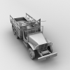 Military Truck-汽车-重型车-VR/AR模型-3D城