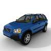 Volvo XC90-汽车-suv-VR/AR模型-3D城