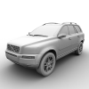 Volvo XC90-汽车-suv-VR/AR模型-3D城