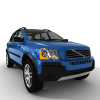 Volvo XC90-汽车-suv-VR/AR模型-3D城