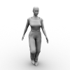 女人-角色人体-女人-VR/AR模型-3D城