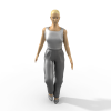 女人-角色人体-女人-VR/AR模型-3D城