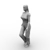 女人-角色人体-女人-VR/AR模型-3D城
