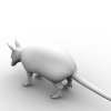 老鼠-动植物-哺乳动物-VR/AR模型-3D城