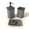 卫浴用品-文体生活-日用品-VR/AR模型-3D城