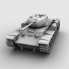 KV-1S Tank-汽车-军事汽车-VR/AR模型-3D城