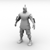 赤壁游侠-角色人体-角色-VR/AR模型-3D城