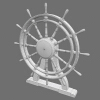 轮船舵手-船舶-船舶部件-VR/AR模型-3D城