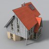 别墅-建筑-住宅-VR/AR模型-3D城
