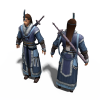 剑三男剑客-角色人体-角色-VR/AR模型-3D城