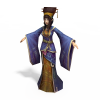 赤壁女艺人-角色人体-角色-VR/AR模型-3D城