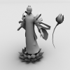 菩萨-角色人体-角色-VR/AR模型-3D城