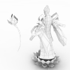 菩萨-角色人体-角色-VR/AR模型-3D城