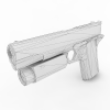 手枪 pistol 1911-VR/AR模型-3D城