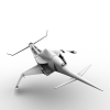 虚构的军用飞机-飞机-军事飞机-VR/AR模型-3D城