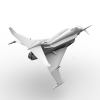 虚构的军用飞机-飞机-军事飞机-VR/AR模型-3D城