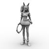 霸王大陆ol里的月之召唤-角色人体-角色-VR/AR模型-3D城