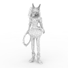 霸王大陆ol里的月之召唤-角色人体-角色-VR/AR模型-3D城