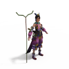 赤壁女艺人-角色人体-角色-VR/AR模型-3D城