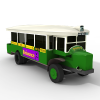 老式公交车-汽车-其它-VR/AR模型-3D城
