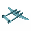 飞机-飞机-飞行器-VR/AR模型-3D城