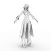 诛仙女-角色人体-角色-VR/AR模型-3D城