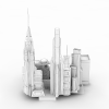 科幻风景-建筑-科幻-VR/AR模型-3D城