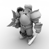老男人-角色人体-角色-VR/AR模型-3D城