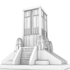 建筑-建筑-科幻-VR/AR模型-3D城