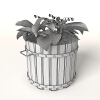 盆景-动植物-盆栽-VR/AR模型-3D城