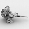 sd高达-角色人体-角色-VR/AR模型-3D城
