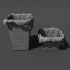 竹篓-文体生活-艺术品-VR/AR模型-3D城