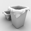 竹篓-文体生活-艺术品-VR/AR模型-3D城