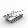 JagDPanther Tank Destroyer-汽车-军事汽车-VR/AR模型-3D城