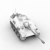 JagDPanther Tank Destroyer-汽车-军事汽车-VR/AR模型-3D城
