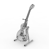 Gibson LesPaul 吉他-文体生活-VR/AR模型-3D城